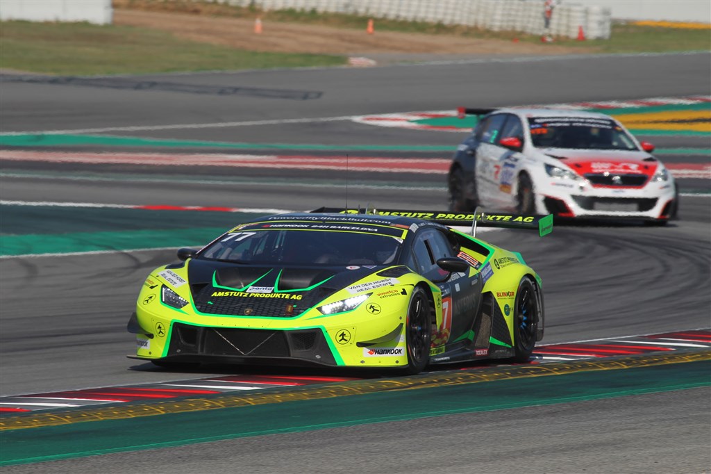 Barwell Motorsport havde en godt kørende Dennis Lind i deres Lamborghini Huracan GT3 Evo